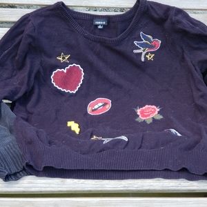 Torrid brand jewel neck sweater